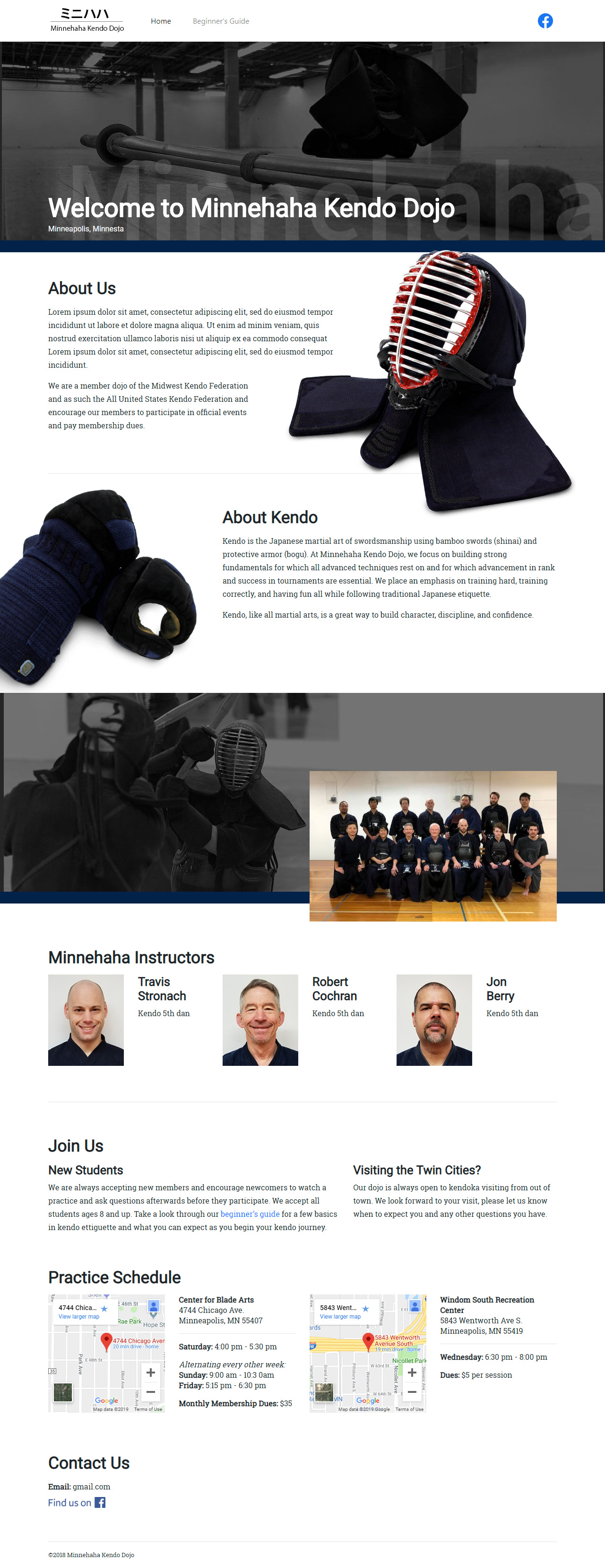 Web page layout